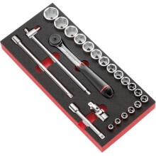 1/2'' Socket Wrench Module 6 Metric Pans S.161B - FACOM - MODM.S1APB