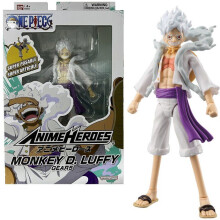 One Piece Figurine - BANDAI - Anime Heroes - 37054 - Luffy Gear 5 - 17 cm