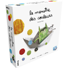 SPACE COW Bildungs-Spiel Emotionen - Das Monster der Farben neue Edition - Ab 3 Jahren - 2 bis 5 Spieler - 20 Min.