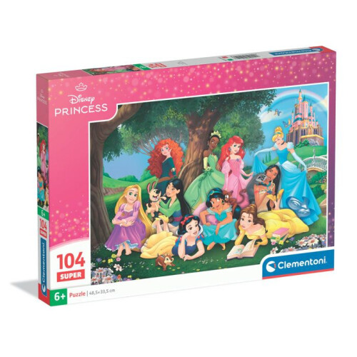 Clementoni Puslespil 104 Prinsesse