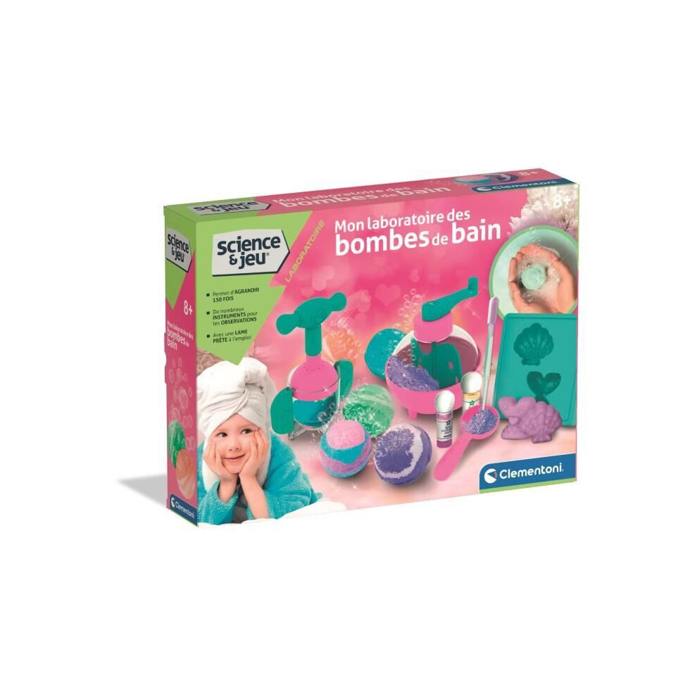 Clementoni My Bath Bomb Laboratory - Science & Play - Scientific Games
