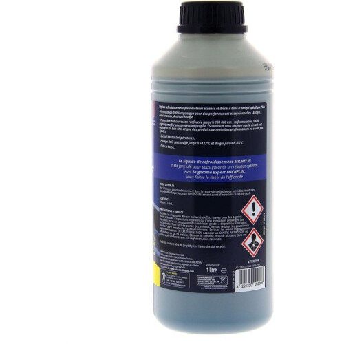 Coolant - MICHELIN - Blue - Suitable for PSA standards - 1L 2