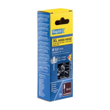 Rivets XL Ø3.2 x 8mm - RAPID - Alu - Box of 50 + drill bit
