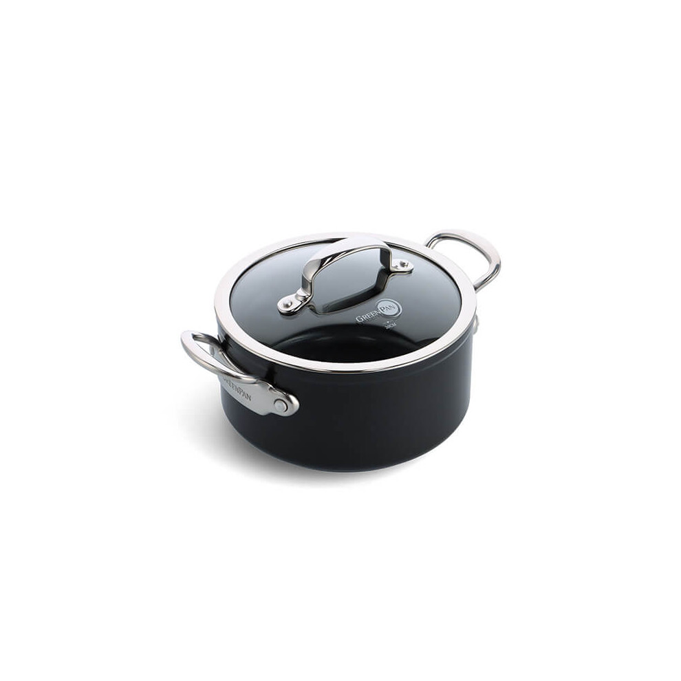 Greenpan Barcelona Pro Aluminium Non-Stick 20Cm Casserole With Lid