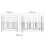 ROBA Folding Baby Park - 74x100 cm - Height Adjustable - Bicolored 5