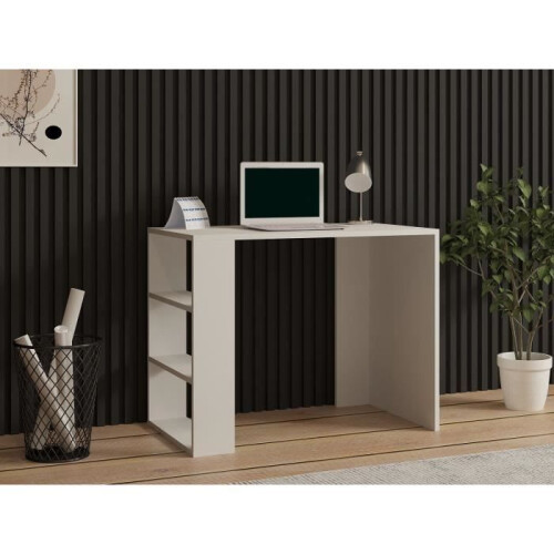 Scandinavian study desk - COOL - White - 90 x 70 x 50 cm 1