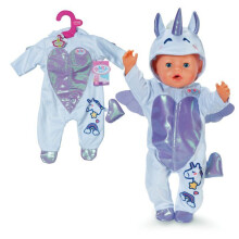 "Baby Romper - BABY BORN - Unicorn Romper - Accessory sold without the doll - Size 43cm - From 3 years old"