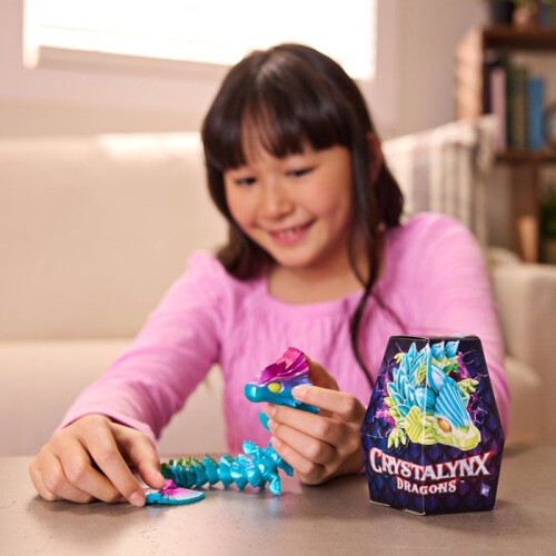 Spin Master Mini Drache - Zufallsmodell - Crystalynx Drachen 1