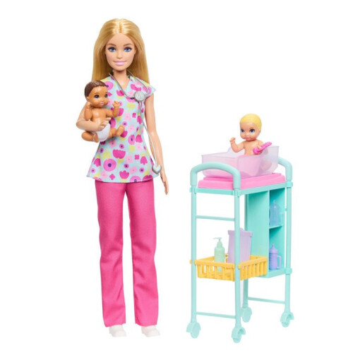Barbie Barbie Kinderarzt-Set - Barbie - JMK12