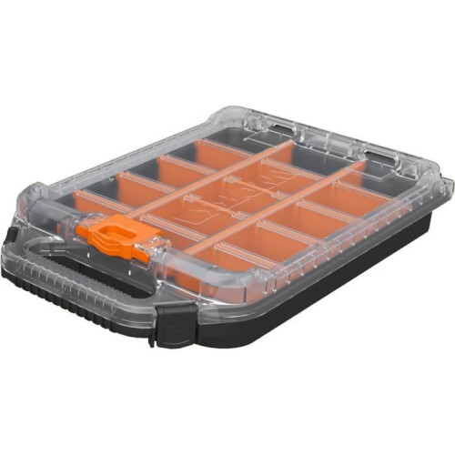 Demi-Organizer - WORX BY KETER - STACK N ROLL - 33 x 24 x 8 cm - Schwarz 2