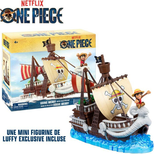 Boot - ONE PIECE - Going Merry - Mit 1 Figur - Ab 4 Jahren