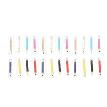 Dollhouse Miniature Accessories 80 Pcs Wooden Colored Pencils for Craft & Decor