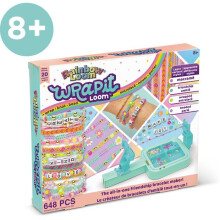 Freundschaftsarmband-Kit - BANDAI - Rainbow Loom - Wrapit - 648 Teile - 20 DIY-Projekte