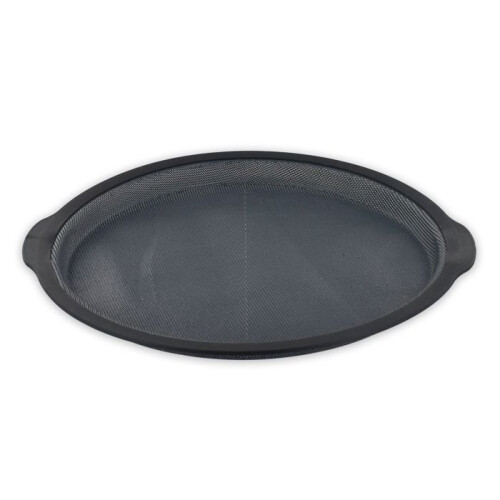 Runde Pizzaplatte - ZENKER - Ø 36 cm - Silikon Glasfaser - Schwarz 2