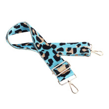 Seeschaumstoff-Leder-Entwerfer-Leopard-Gurt für Messenger- und Schultertaschen