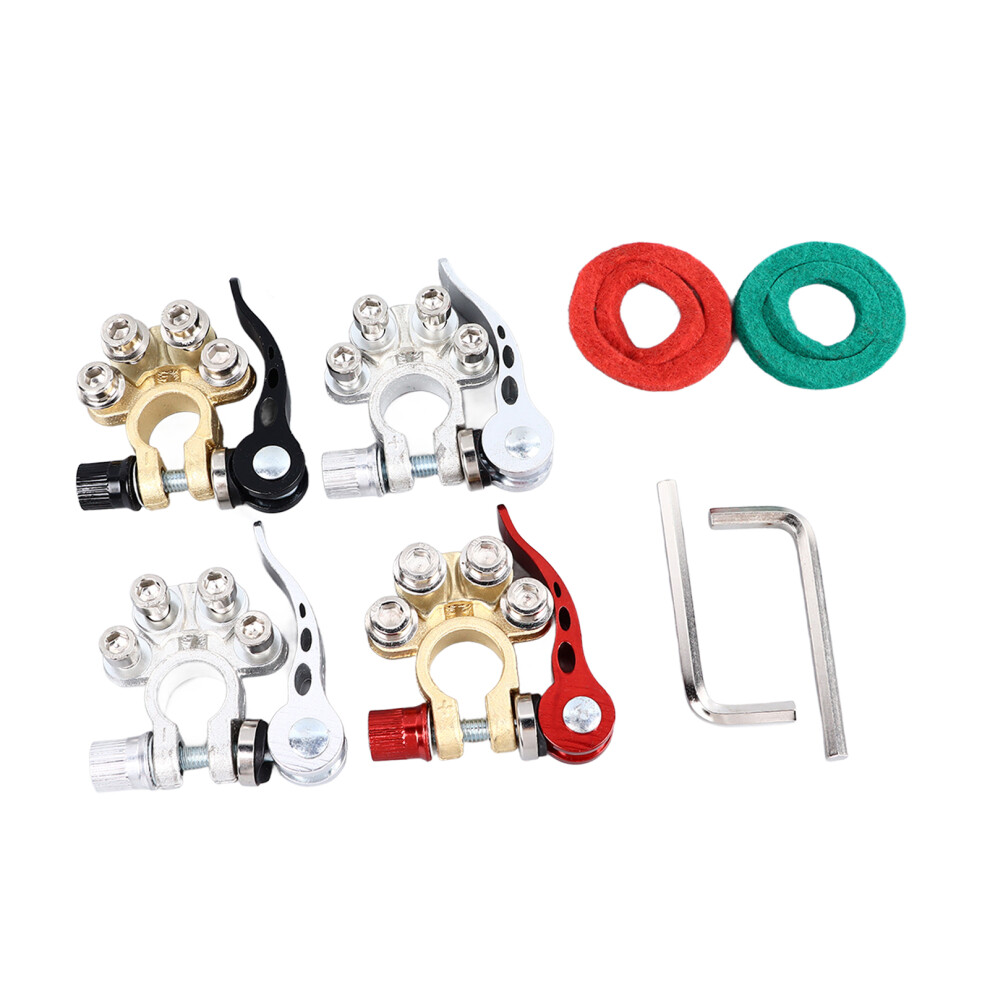 Copper Battery Terminal Connector Kit With Quick Release & Wrench 3321388243399