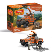 Figurine Abenteuer im 4x4 im Dschungel, Schleich 42720 Wild Life Reihe