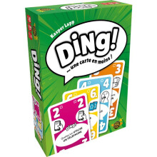 DON’T PANIC GAMES Kartenspiel Atmosphäre - DING! - 2 bis 7 Spieler - Ab 8 Jahren - spaßig und schnell - Expresspartien - französische Version