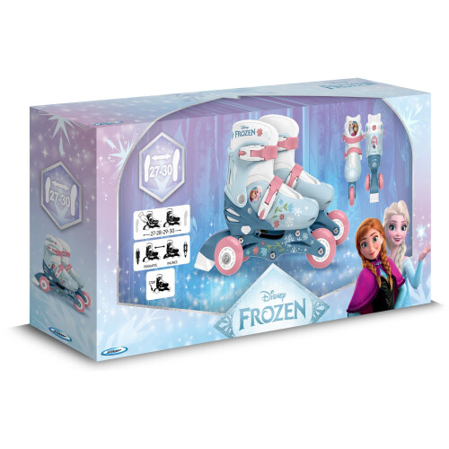 Rollschuhe 2-in-1 - DIE EISKÖNIGIN - Mädchen - Blau - Größe 27-30 1