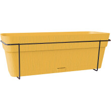 STEFANPLAST Balkonkästen ETHICA - 9 L - 50x18 x h17 cm - Senfgelb