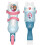 Rollschuhe 2-in-1 - DIE EISKÖNIGIN - Mädchen - Blau - Größe 27-30 5
