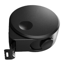 5m x 19mm Black Steel Tape Measure, High Accuracy