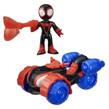 SPIDEY EN ZIJN FANTASTISCHE VRIENDEN SAF 3IN Miles Techno Racer VOERTUIG