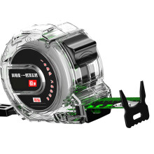 5m / 16.4ft Tape Measure - 25mm Wide, Clear Case