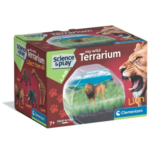 Clementoni CLEMENTONI - Mini Terrarium - Lion