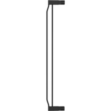 INGENUITY Extension, 8 cm Safety Barrier Accessory in Black Metal compatible with hands-free opening barrier