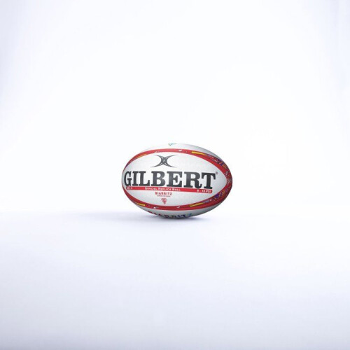 Rugbyball - Biarritz - Replica - GILBERT - Größe 5