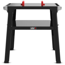 Unterstützung für Lumin/Lumin Compact - Weber - Regale - Zwei integrierte Haken - Schwarz