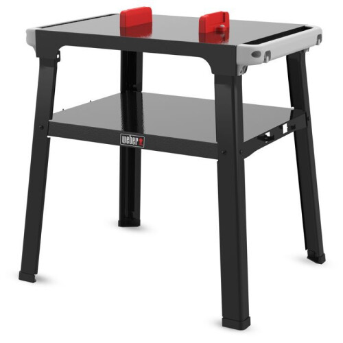 Weber Support for Lumin/Lumin Compact - Weber - Storage shelf - Two integrated hooks - Black 1