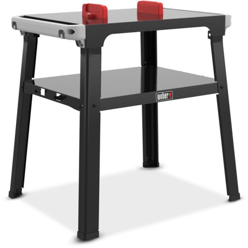 Weber Support for Lumin/Lumin Compact - Weber - Storage shelf - Two integrated hooks - Black 2