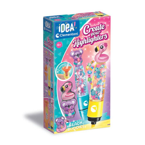 Clementoni CLEMENTONI - Create Your Fluos - Summer Friends