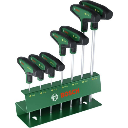 Bosch 7-teiliges BOSCH Schraubendreher-Set - T-Griff Torx 1