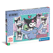 104 Piece Puzzle - Clementoni - Kuromi - Children's Puzzle - From 6 Years - Super Pieces