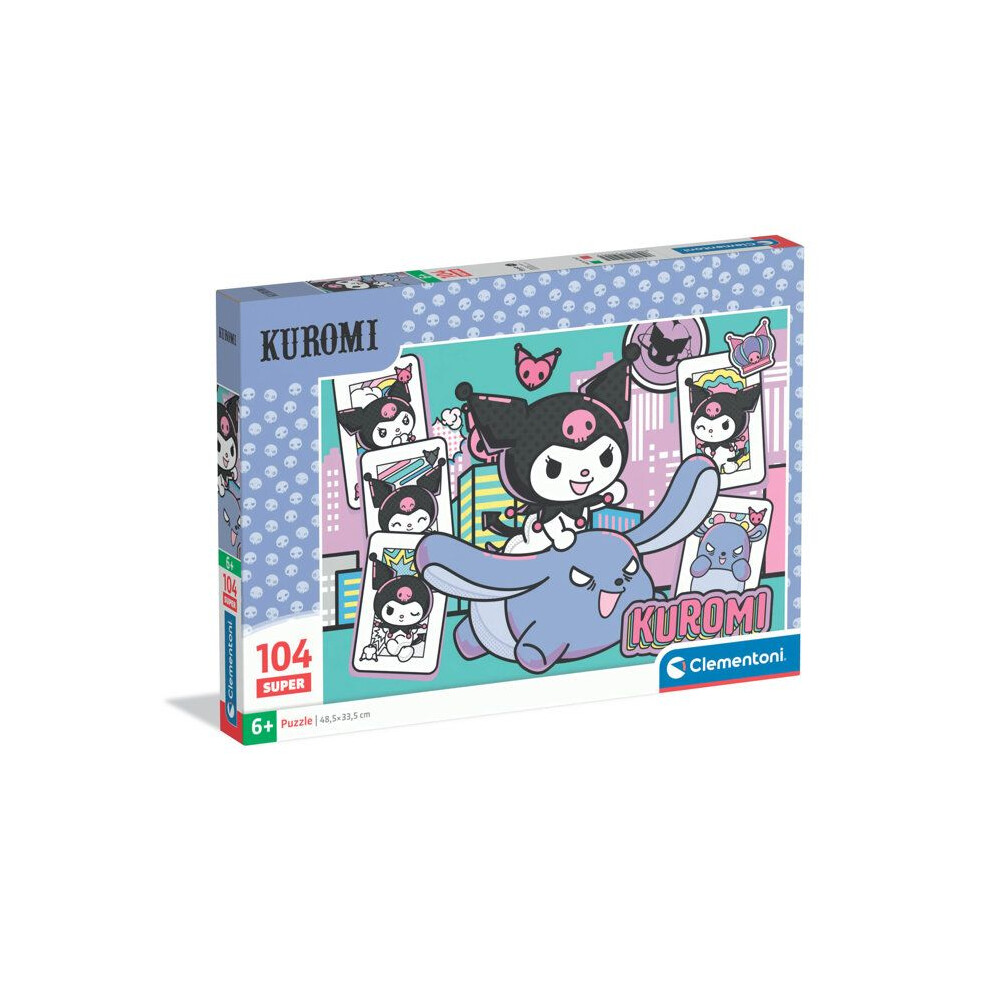 Clementoni 104 Piece Puzzle - Kuromi - Children's Puzzle - From 6 Years - Super Pieces
