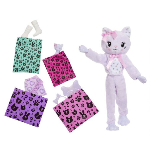 Barbie Cutie Reveal - Chat mauve - Barbie - JJP64 1