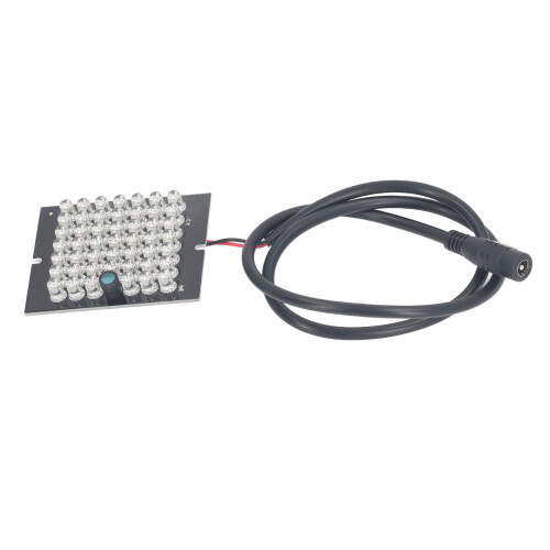 Carte lampe IR 850 nm 48 LED infrarouges Vision nocturne DC12V