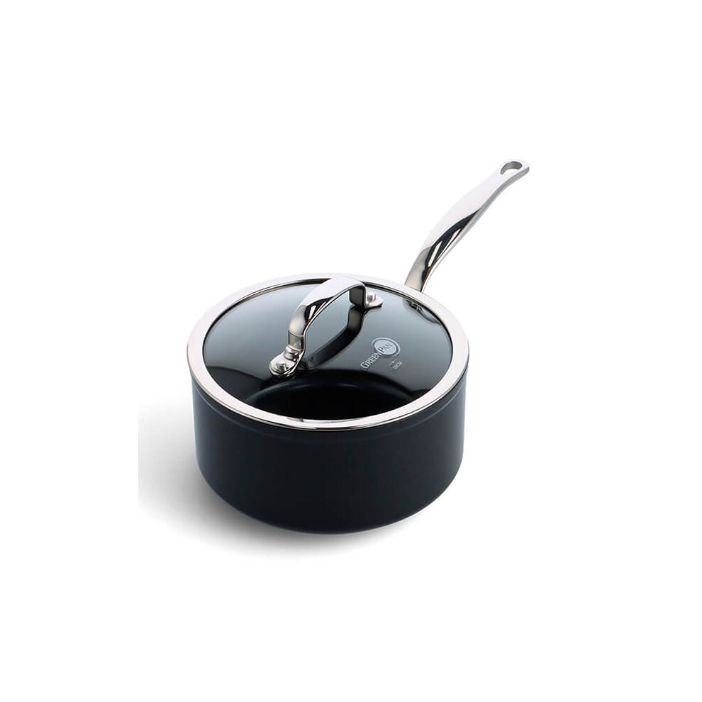 Greenpan Barcelona Pro Aluminium Non-Stick 20Cm Saucepan With Lid