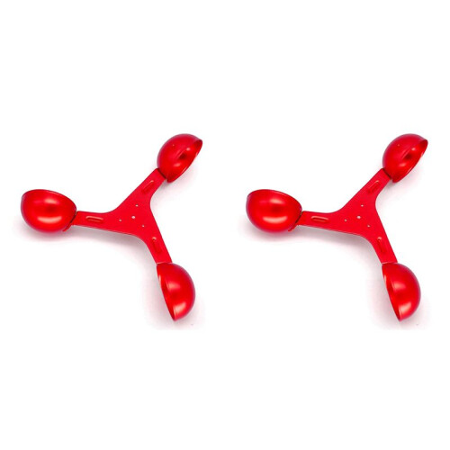 2X Anemometer Wind Speed Output Anemometer Anemometer Aluminum Alloy Wind Speed Calculator with Three-Cup Type