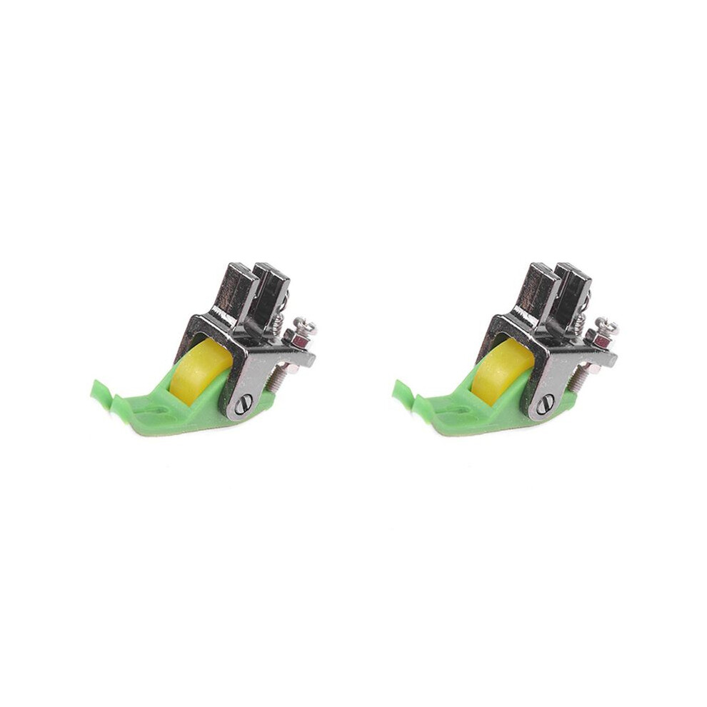 2X Universal Industrial Sewing Machine Leather Roller Wheel Presser Foot Of Flat Car Thick Fabric Presser Feet C 4711498916068