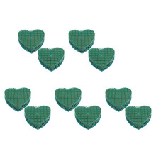 10 Pezzi Portafiori A Forma di Cuore In Schiuma Floreale con Schiuma Floreale per Composizioni Floreali per Centrotavola per Feste da Tavolo