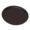 Tall Solid Wood Fruit Plate, 16.5cm Diameter, Black 10