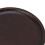 Tall Solid Wood Fruit Plate, 16.5cm Diameter, Black 11