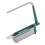Adjustable Kitchen Sink Holder with Towel Rack – 34cm, Green, Retractable 5