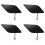 4X 2128850126 Front Bumper Hook Cap Cover for - E-Class W212 E400 E500 2008-2014 1
