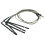 20 Pcs Bendable Acoustic Guitar Transducer Sensitivity Piezo Bridge Pickup Cable 3