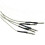 20 Pcs Bendable Acoustic Guitar Transducer Sensitivity Piezo Bridge Pickup Cable 5